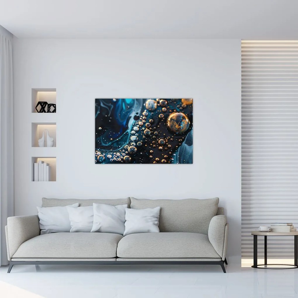 Tablou - Picături de cerneală (90x60 cm)