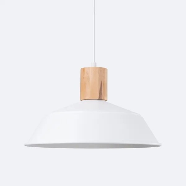 Lustră pe cablu Sollux SL.1321 FANO 1xE27/15W/230V alb