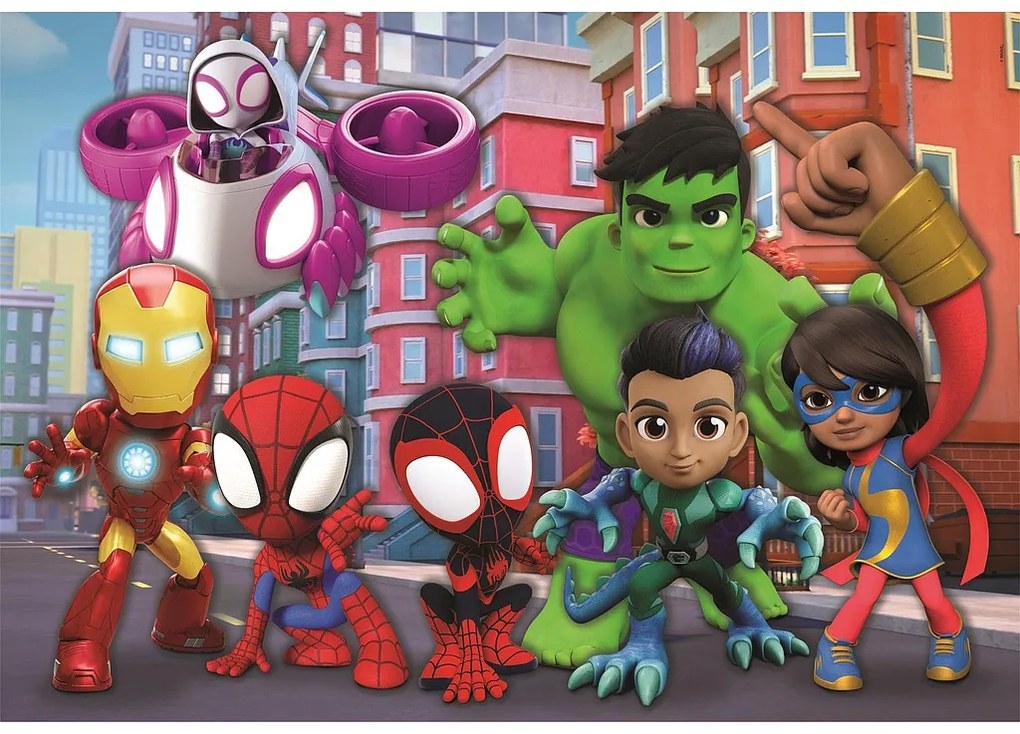 Omul Păianjen Spidey Friends Puzzle maxi 24 de piese Clementoni