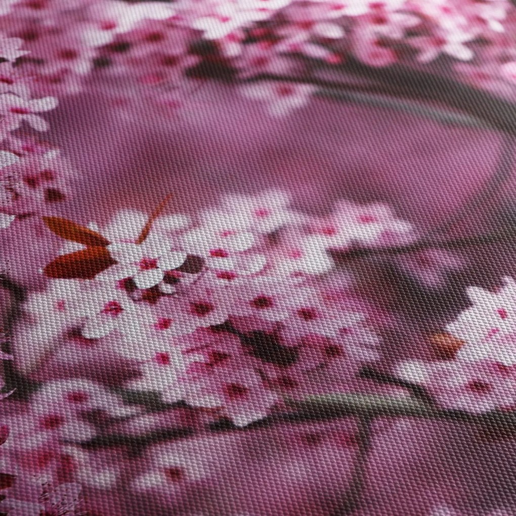 Tablou - Sakura roz (120x50 cm)