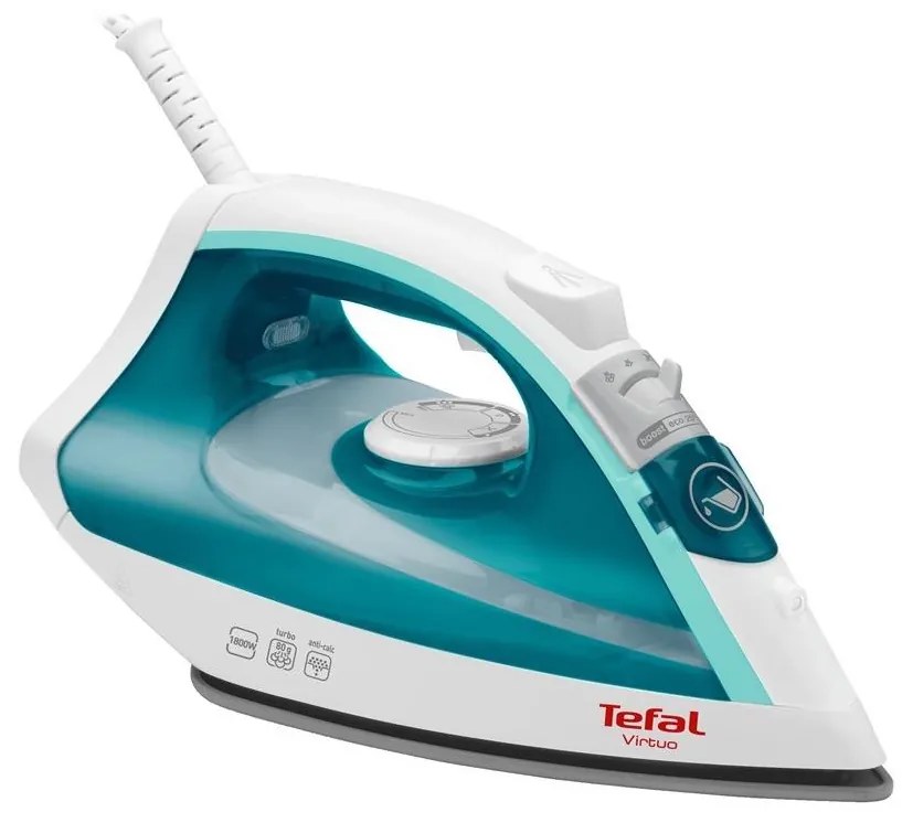 Fier de călcat VIRTUO 1800W/230V turcoaz Tefal