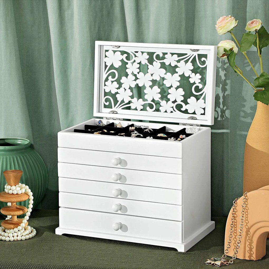 Cutie de bijuterii Rose