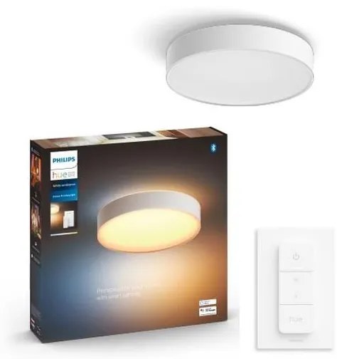 Philips - Plafonieră LED dimmabilă Hue ENRAVE M LED/19,2W/230V albă + telecomandă