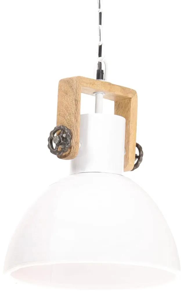 Lampa suspendata industriala, 25 W, alb, 30 cm, E27, rotund Alb,    30 cm, 1