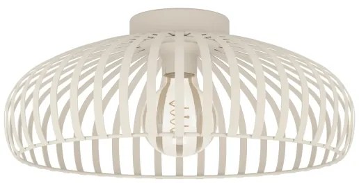 Plafonieră Eglo 901747 MOGANO 1xE27/40W/230V d. 43 cm crem