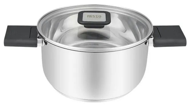 Resto - Oală ANSER cu capac, 2,5 l, 18 cm