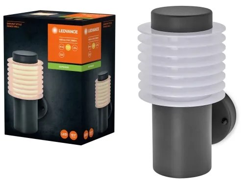 Aplică LED de exterior Ledvance RONDO LED/9W/230V IP44 antracit