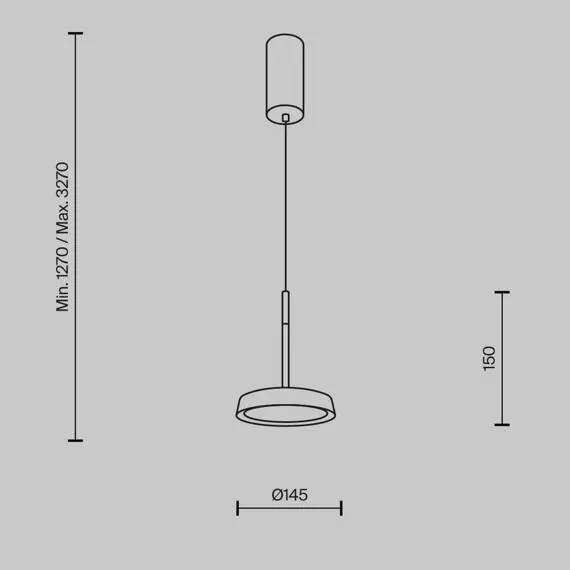 Pendul LED design modern El