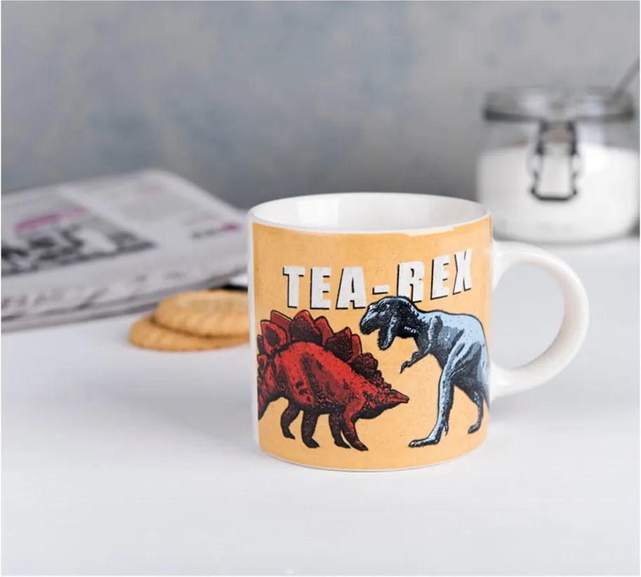 Cană din ceramică Rex London Tea Rex, 350 ml