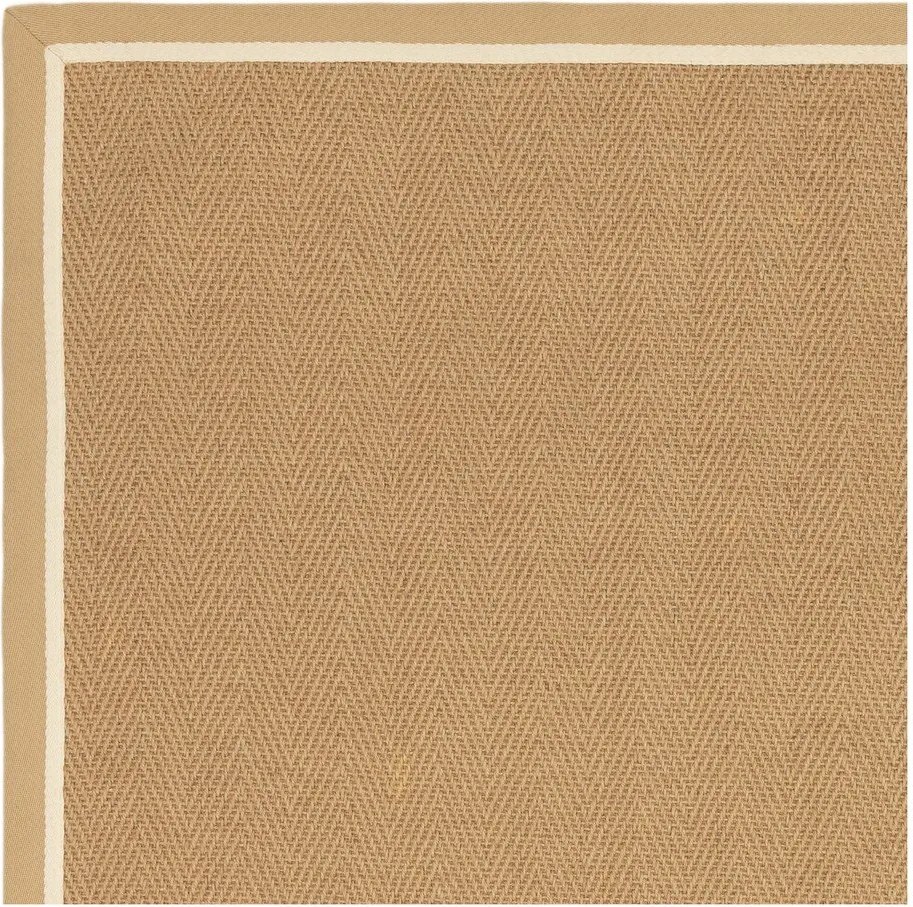 Covor în culoare naturală reversibil, țesut manual din iută 120x170 cm Bordo Herringbone Linen – Asiatic Carpets