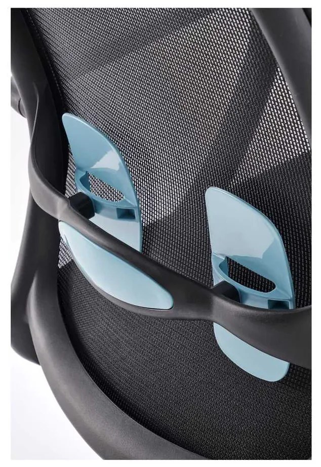 Scaun de birou Baldwin, negru