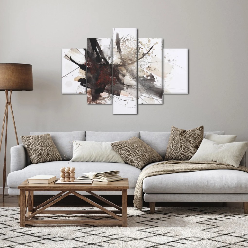 Tablou cu pictură abstactă (150x105 cm)