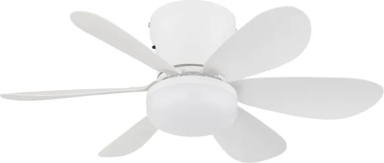 Lustra LED cu Ventilator si telecomanda DELORES alb