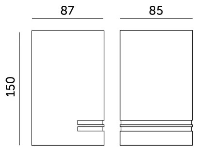 Aplică de exterior QUAZAR 1xGU10/11W/230V IP44