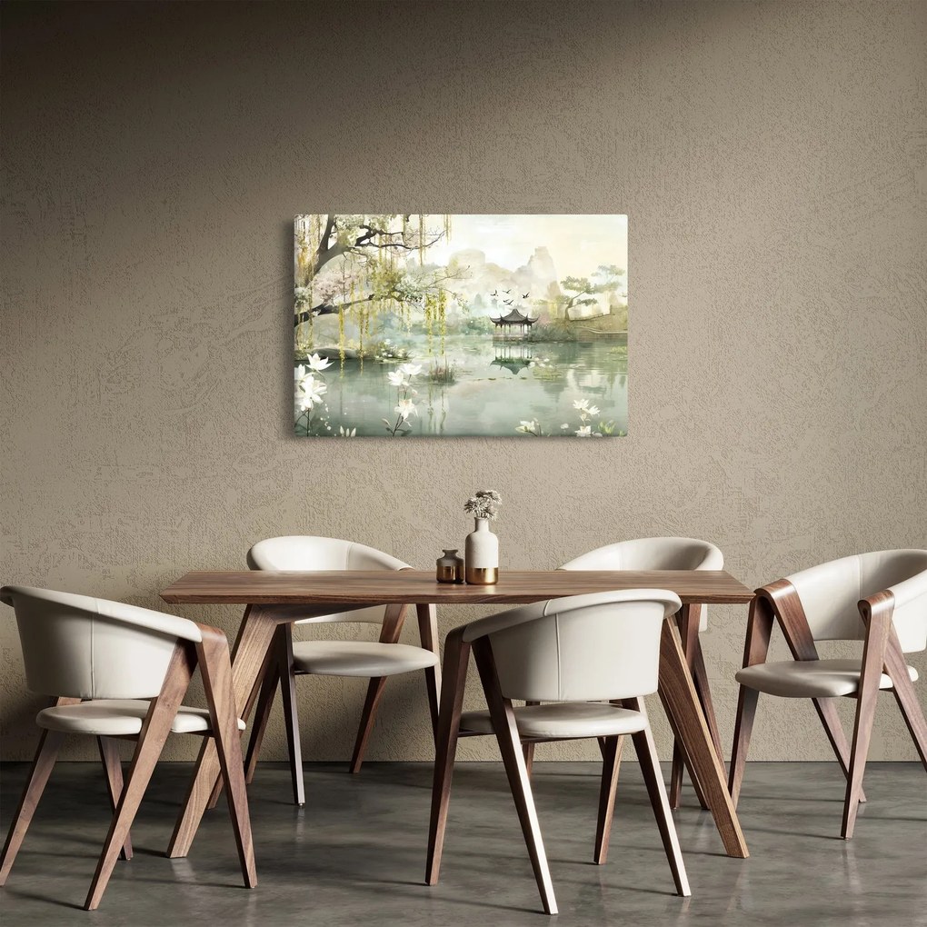 Tablou - Lac Chinezesc (90x60 cm)