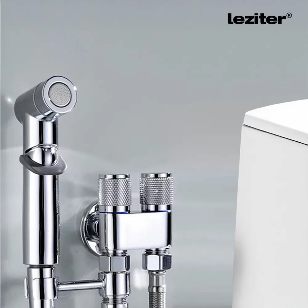 Azure Robinet de duș pentru bidet Chrome