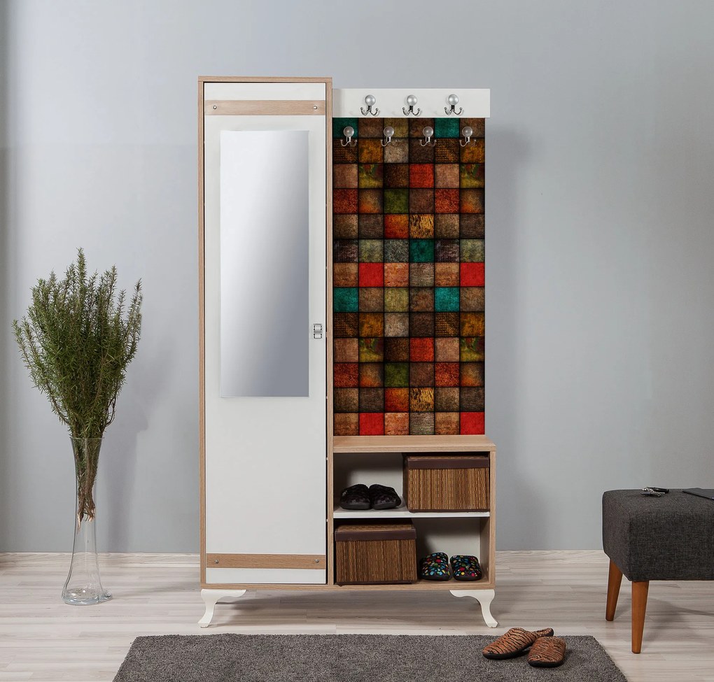 Mobilier hol Ivonne 723 (Stejar sonoma). 1088627