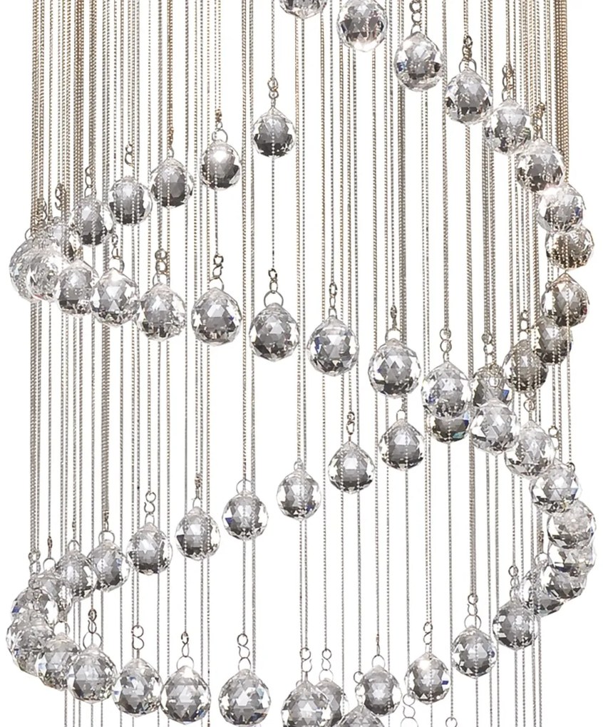 Lustra cristal design modern 39cm Hallway 5L 8843CC SRT