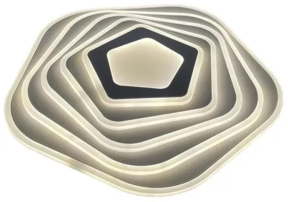 Plafonieră LED dimabilă LED/125W/230V 3000-6500K + telecomandă