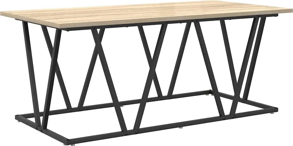 vidaXL Masă de cafea Stejar Sonoma 100 x 50 x 40 cm