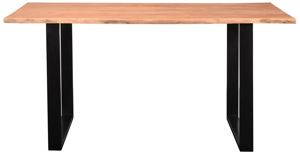 Masa dreptunghiulara din lemn de salcam 180x90 cm