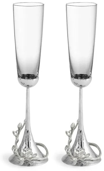 Set pahare pentru miri Orchid