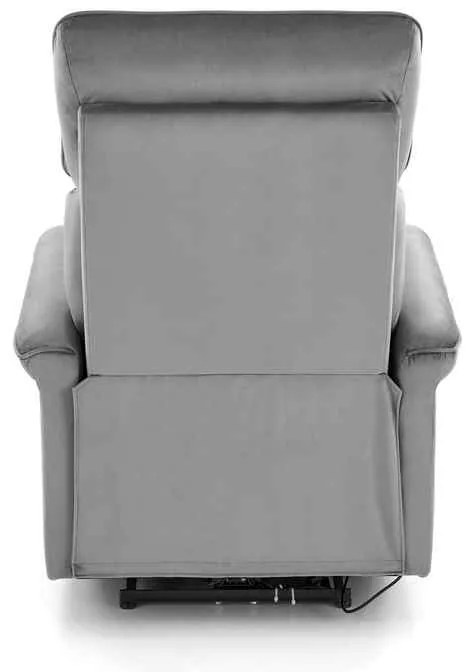Scaun rabatabil semir, gri