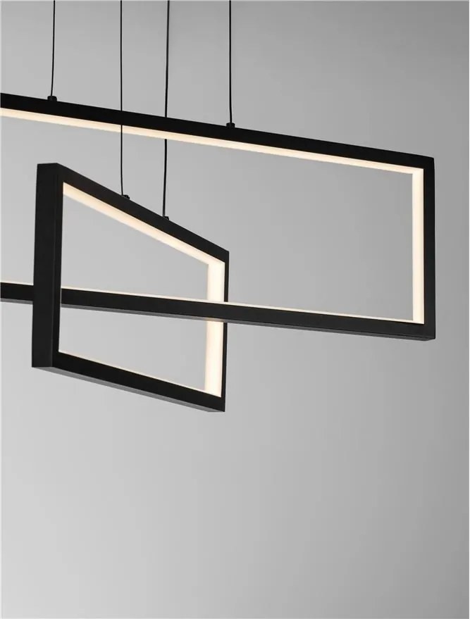 Lustra suspendata LED design modern Alis