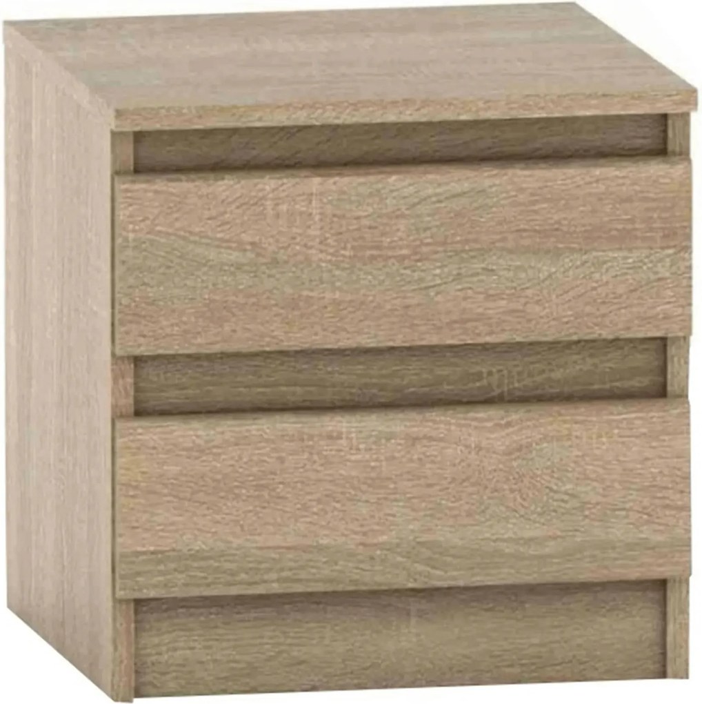 Noptieră HANY NEW 002, stejar sonoma, DTD laminat, 41x42x40 cm