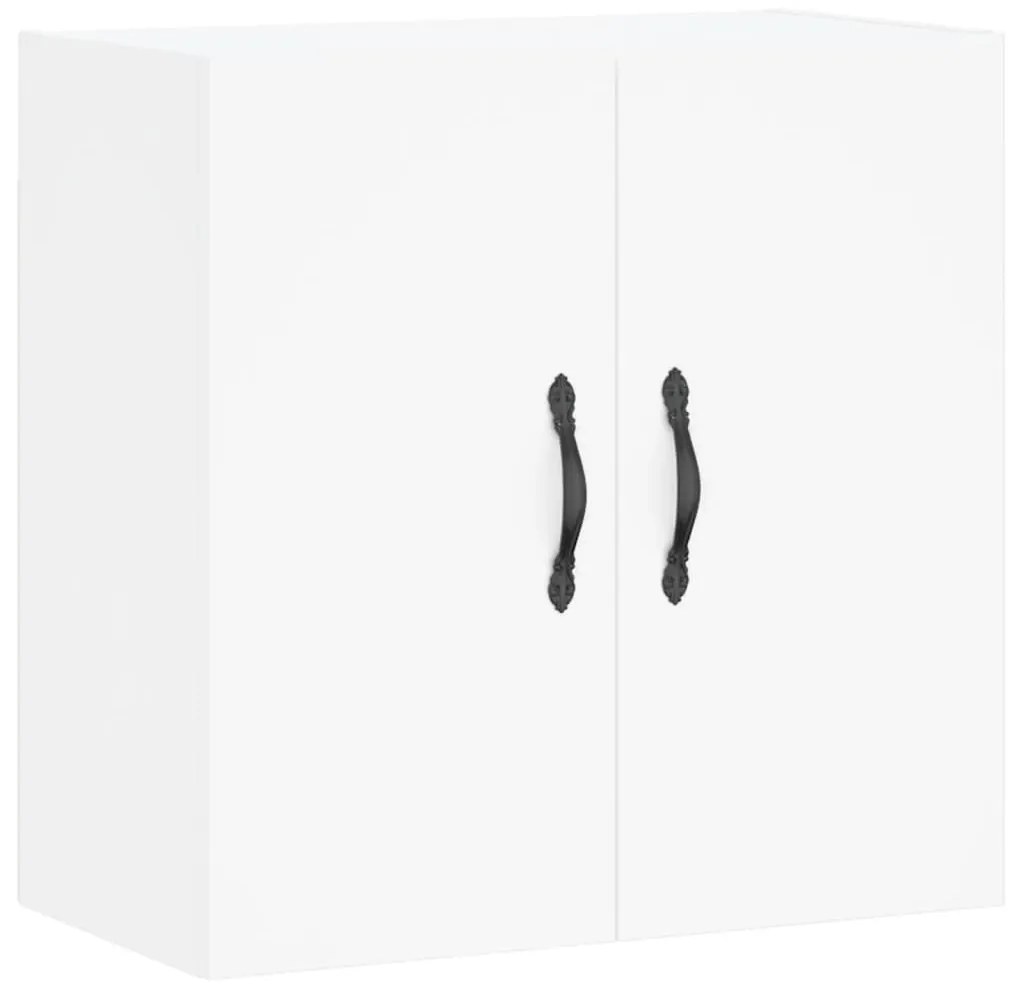 vidaXL Dulap de perete, alb, 60x31x60 cm, lemn compozit