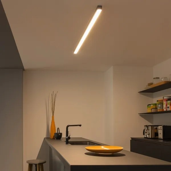 Plafonieră aplicată Brilagi FULLDAY LED, 20/30/40W, 230V, 2700/4000/6000K, neagră