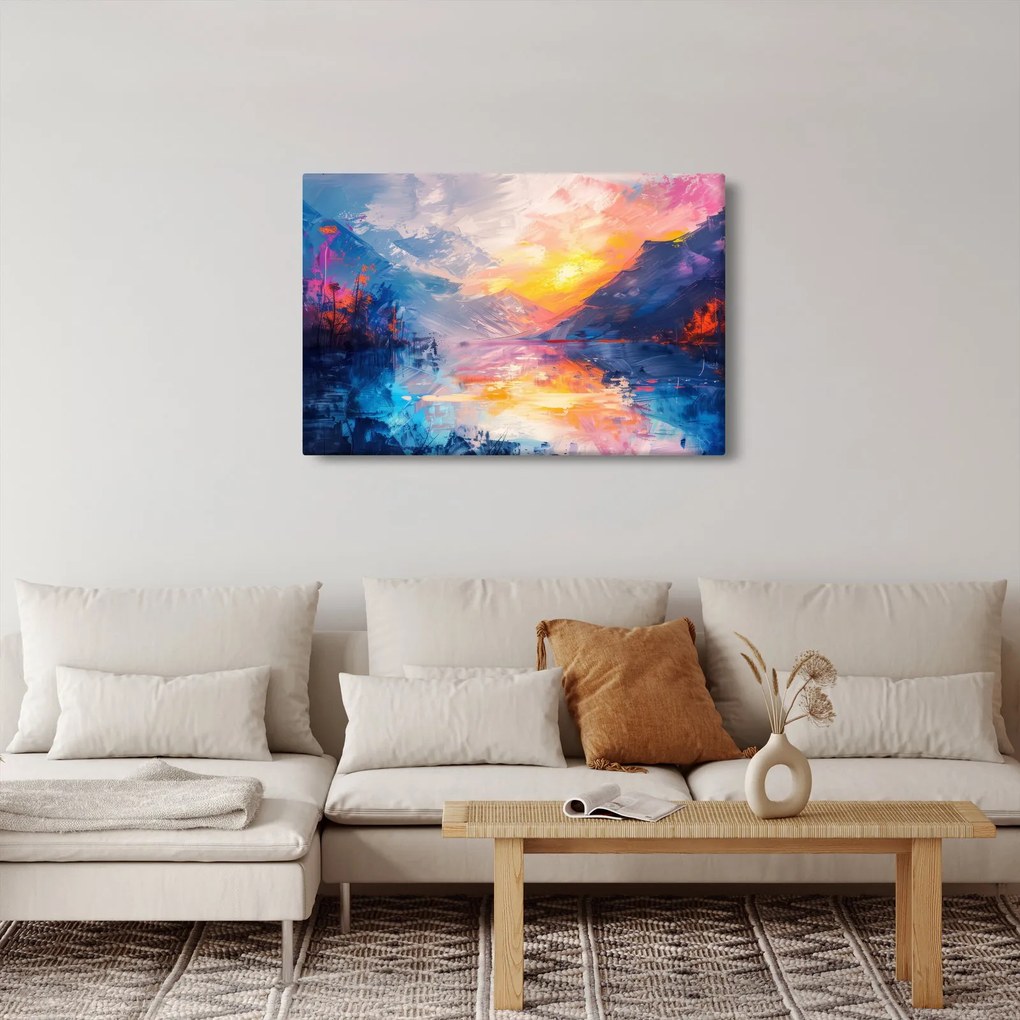 Tablou - Pictura peisajului (90x60 cm)