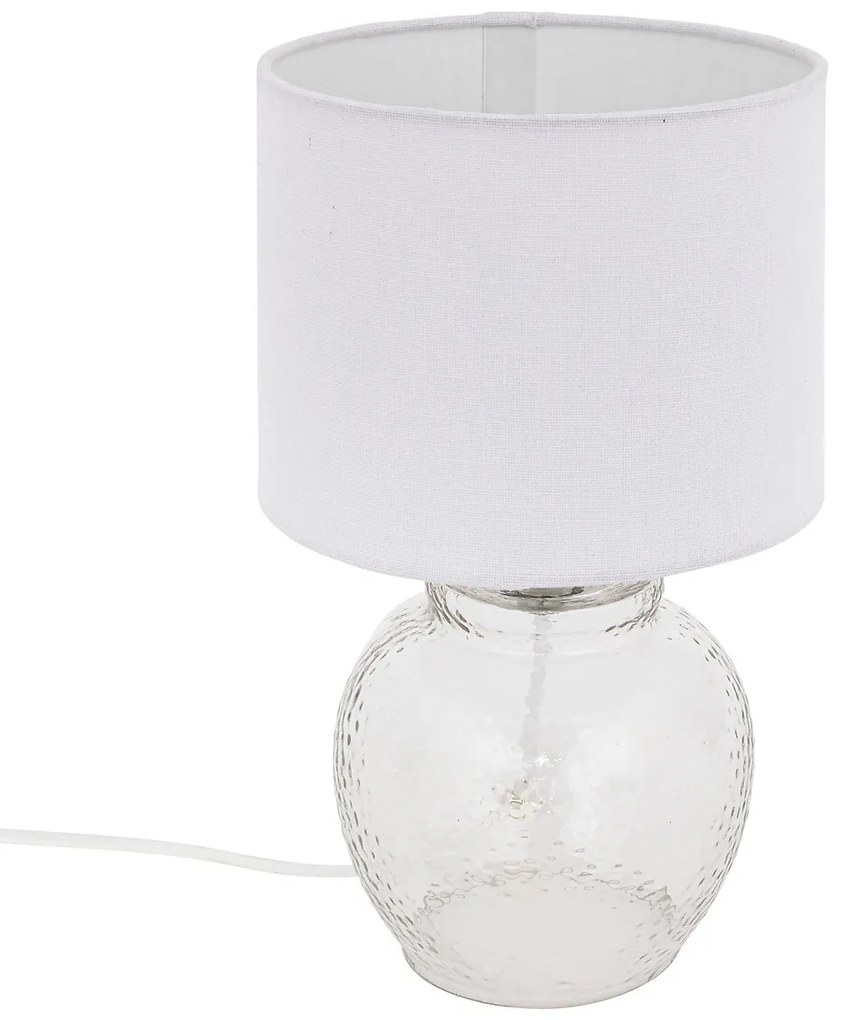 Lampă Teva sticlă transparentă înălțime 30 cm