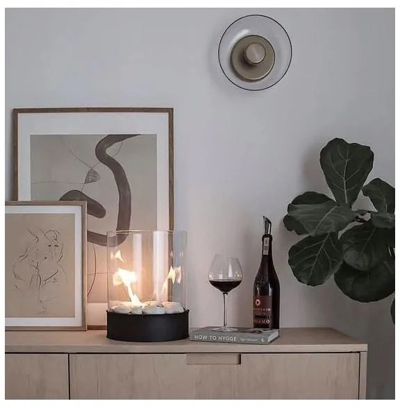 Șemineu BIO Planika Chantico Glassfire 36,1x25,1 cm 2,5kW