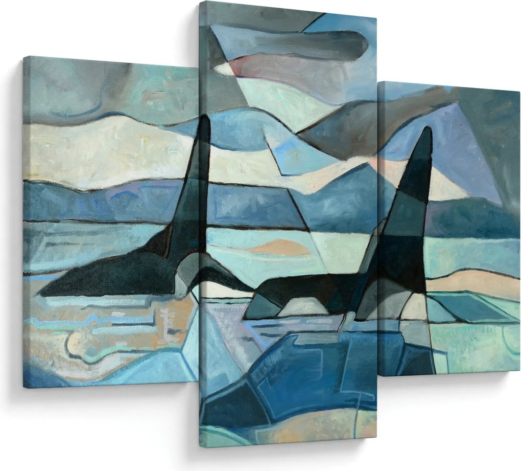 Tablou - Balene (90x60 cm)