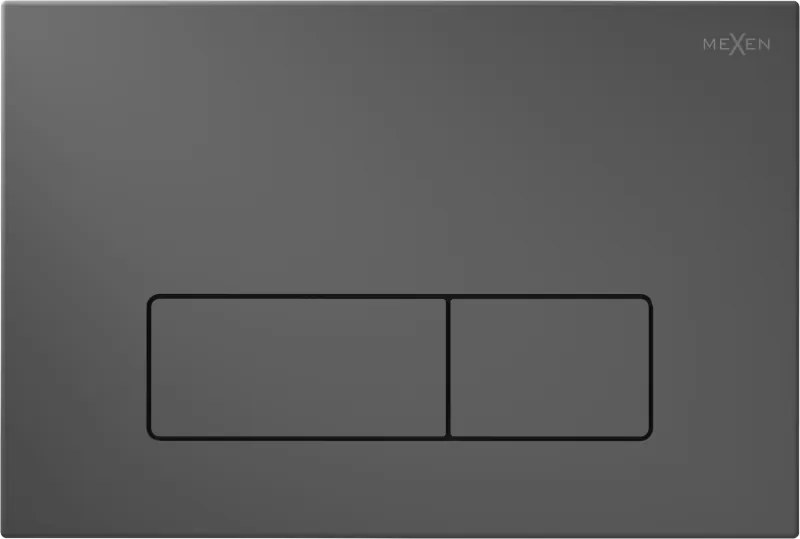 Mexen Fenix 13 buton de spălare Slim, gri pistole - 601366