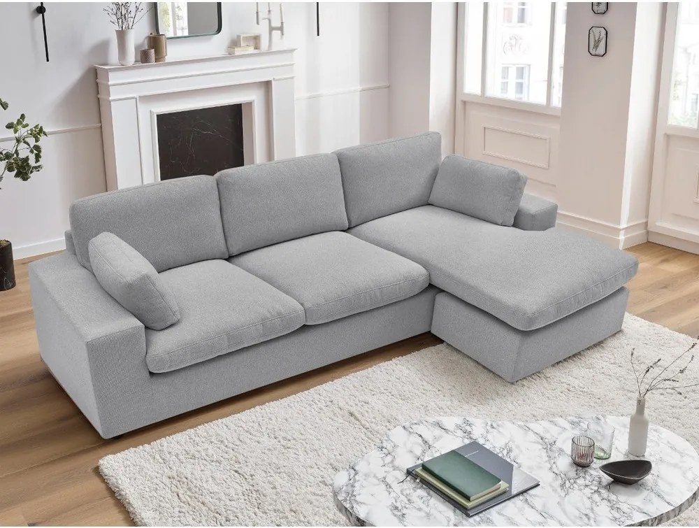 Colțar gri deschis Belair – Bobochic Paris