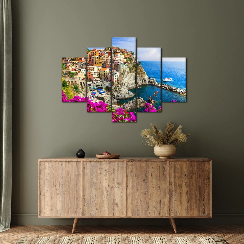 Tablou - Satul italian Manarola (150x105 cm)