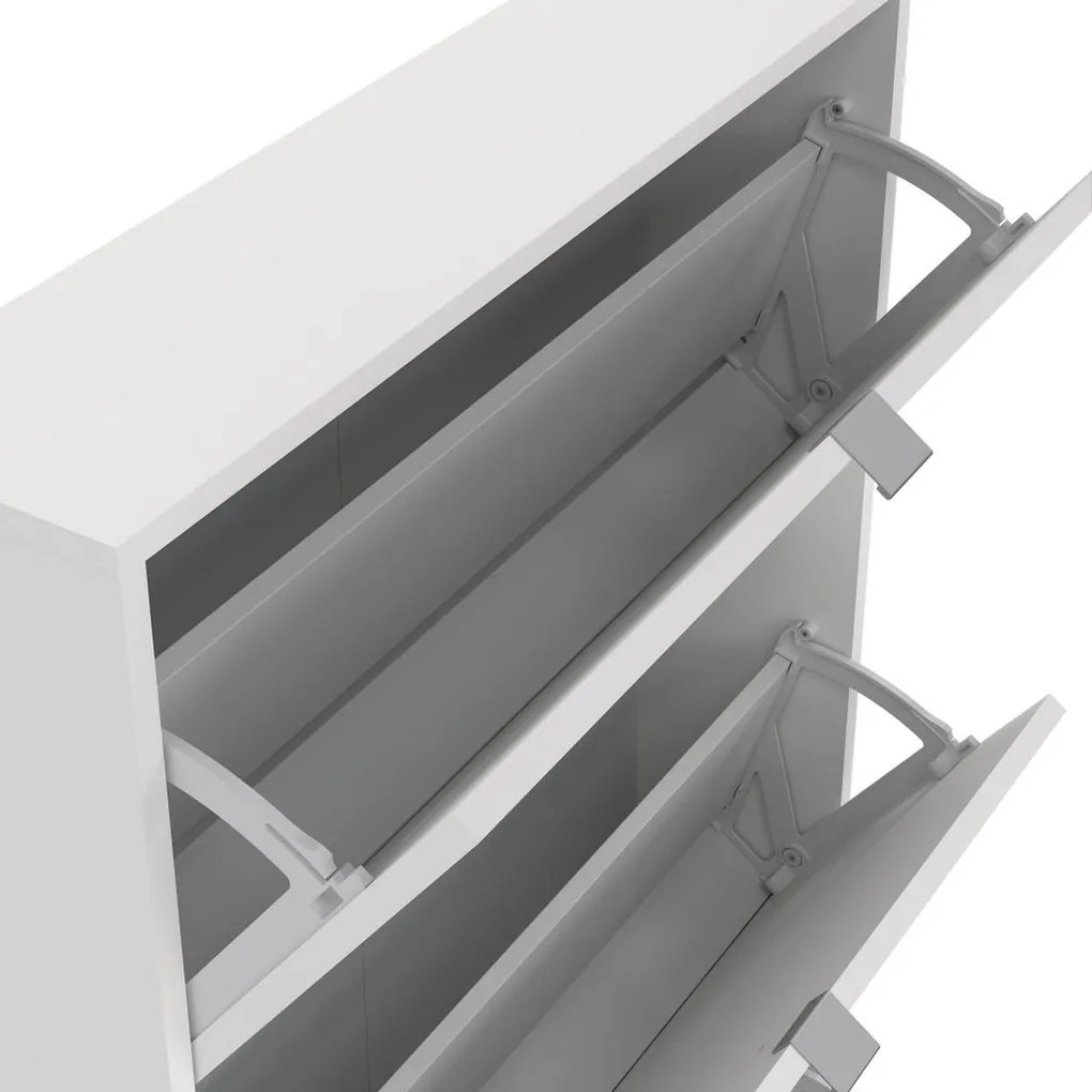 Suport pentru pantofi Flap C 165, alb