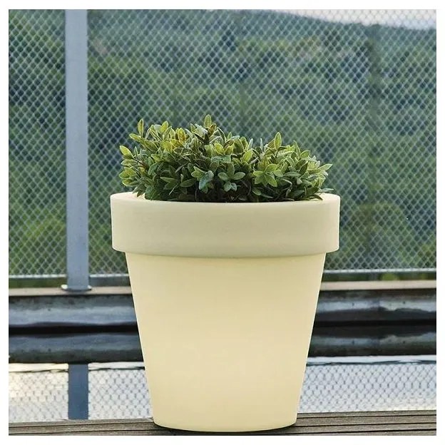 NOU ghiveci de gradina MAGNOLIA 45 CABLE alb