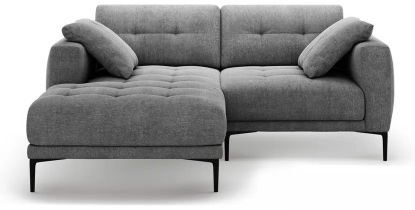 Colțar gri (cu colț pe partea stângă/cu șezlong) Bemy – Micadoni