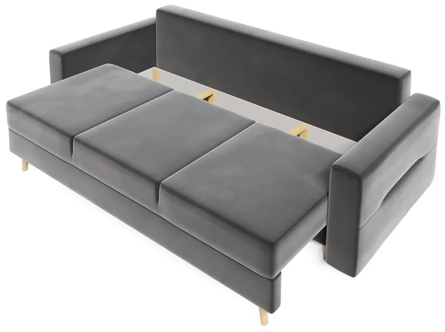 Supermobel Canapea extensibilă tapițată BERGEN, 230x87x87, itaka 16