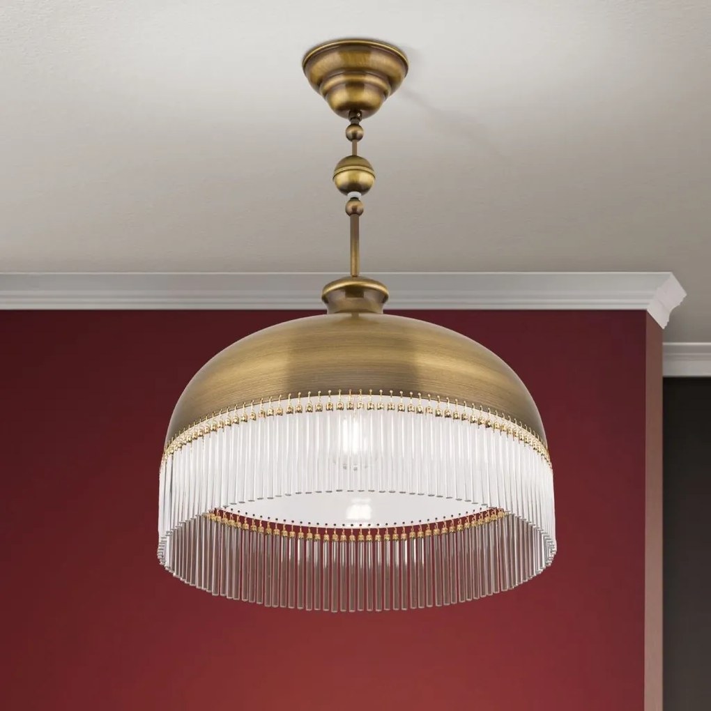 Lustra Art Nouveau STABCHENSERIE, patina