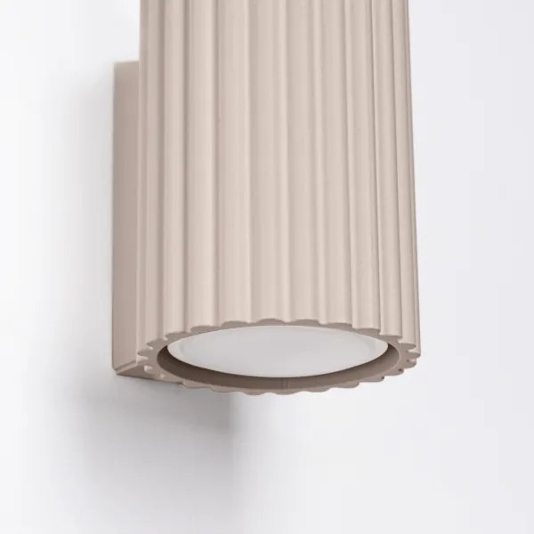 Brilagi - Aplica de perete CRESTO 1xGU10/10W/230V, diametru 10 cm, taupe