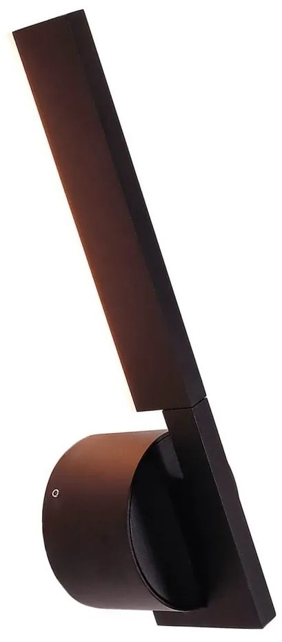 Aplica LED ambientala stil minimalist Merano I negru