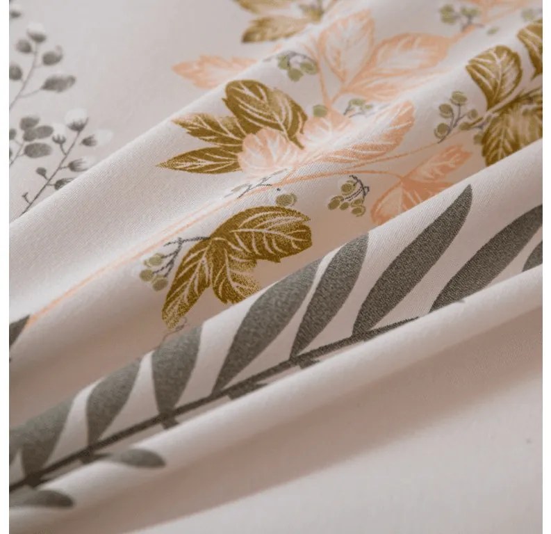 Lenjerie de pat din microfibra ORVILA bej Dimensiune lenjerie de pat: 2 buc 70 x 90 cm | 200 x 220 cm