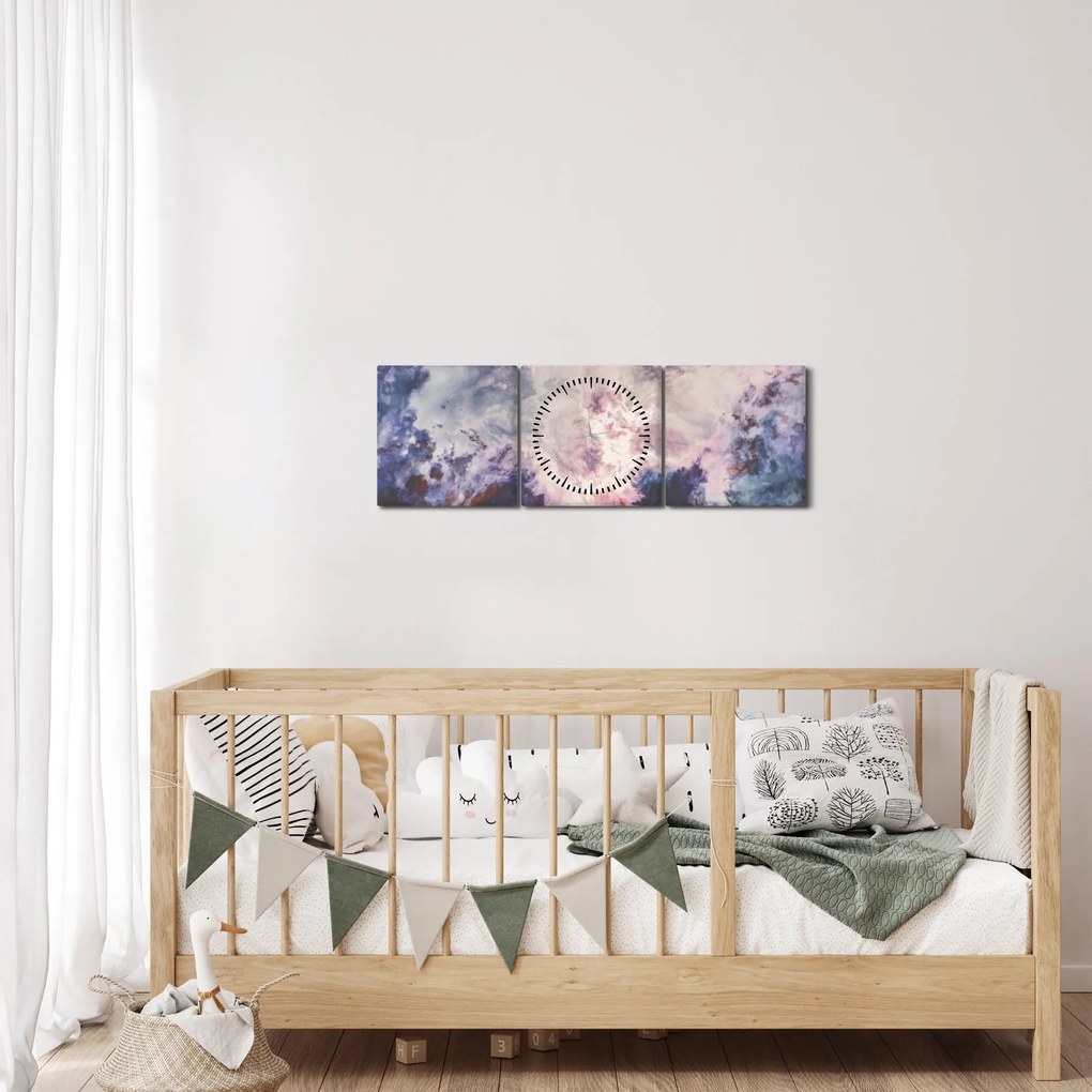 Tablou - Fantezie (cu ceas) (90x30 cm)