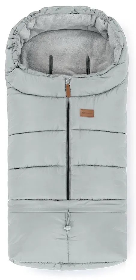 PETITE&MARS - Săculeț pentru cărucior 3 în 1 JIBOT, gri deschis