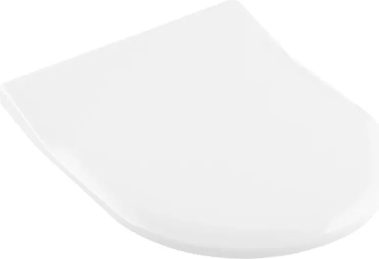 Capac wc softclose Villeroy&Boch Avento quick release alb