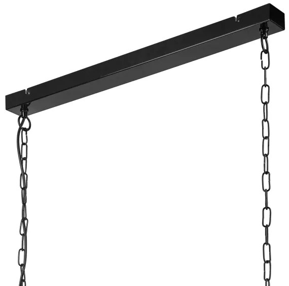 Lustră pe lanț MARIO 3xE27/60W/230V crom